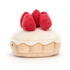 Jellycat Pretty Patisserie Tarte Aux Fraises 9cm