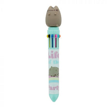 Load image into Gallery viewer, Pusheen Self Care Club: 10 Colour Pen W/ 3d Topper
