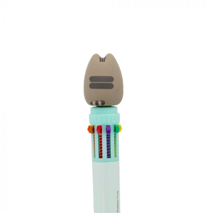 Pusheen Self Care Club: 10 Colour Pen W/ 3d Topper