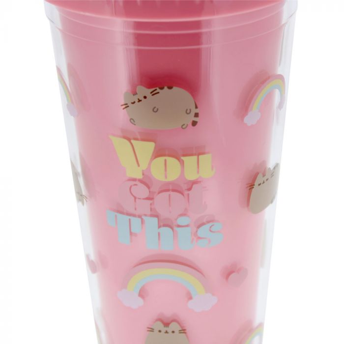 Pusheen Self Care Club: Beaker & Straw