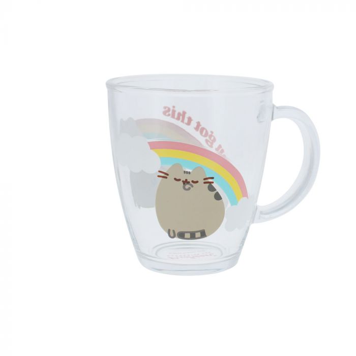 Pusheen Self Care Club: Glass Mug
