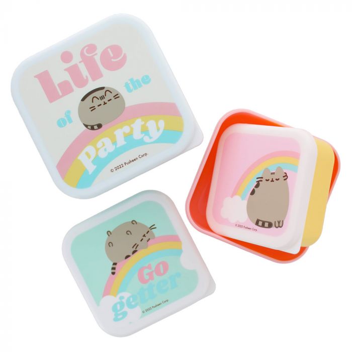 Pusheen Self Care Club: Storage Pots (Set Of 3)