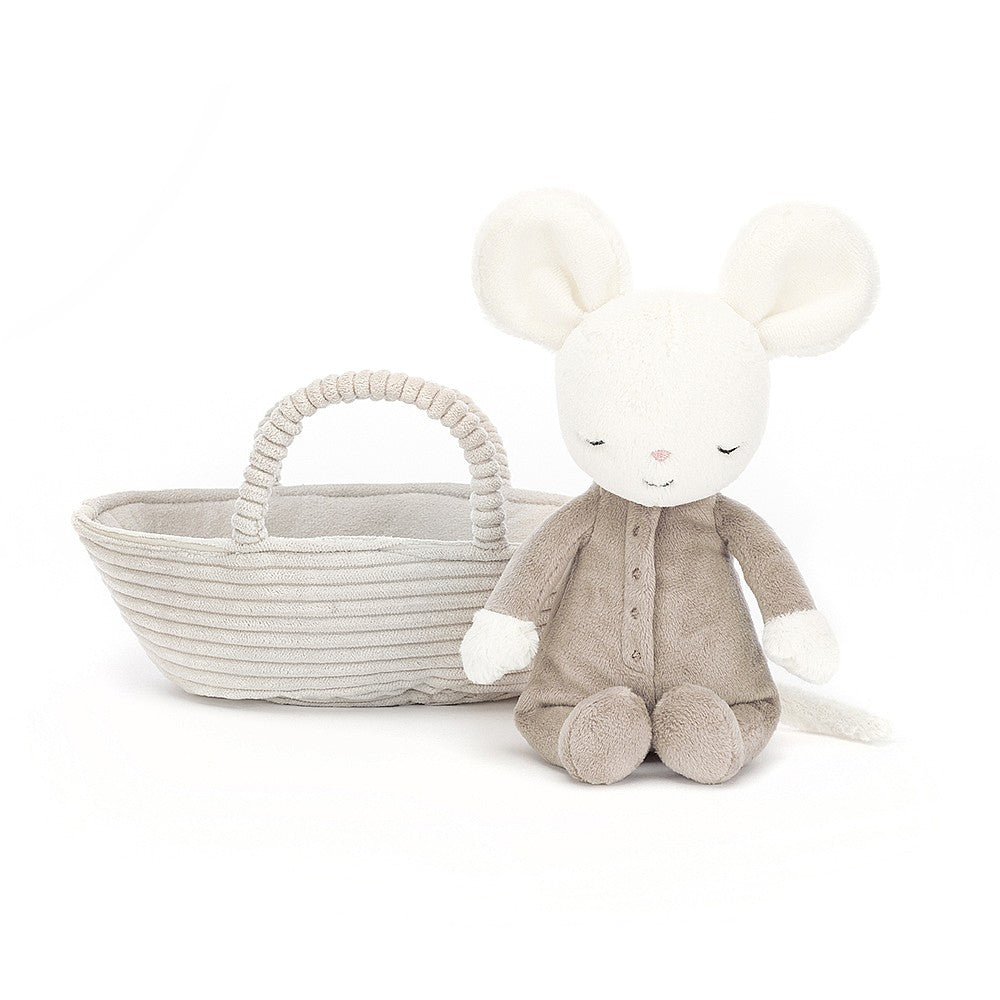 Jellycat Rock-a-Bye Mouse 19cm