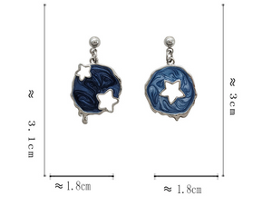 Luninana Earrings -  Starring Night Earrings YBY048