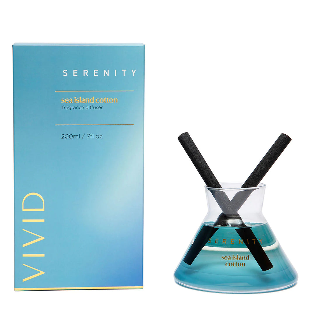 SERENITY VIVID - Sea Island Cotton Diffuser 200ml