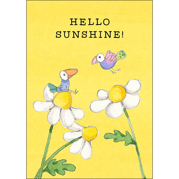 Affirmations - Twigseeds Mini Card - Hello Sunshine - T363