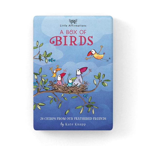 Affirmations -Twigseeds 24 Cards - A Box of Birds - TLA002