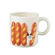 Load image into Gallery viewer, Decole Concombre Bread Mug - Who Bit the Baguette?
