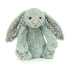 Load image into Gallery viewer, Jellycat Bashful Bunny Blossom Sage Small 18cm
