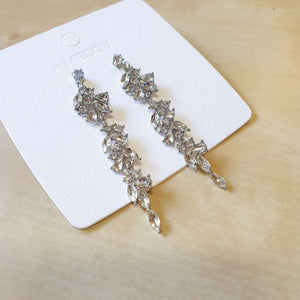 Luninana Earrings - Crystal Shiny Twig willow Earrings YX020
