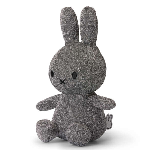 Miffy & Friends Miffy Sparkle Silver 50cm
