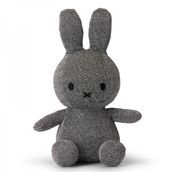 MIFFY & FRIENDS Miffy Sitting Sparkle Silver (50cm)