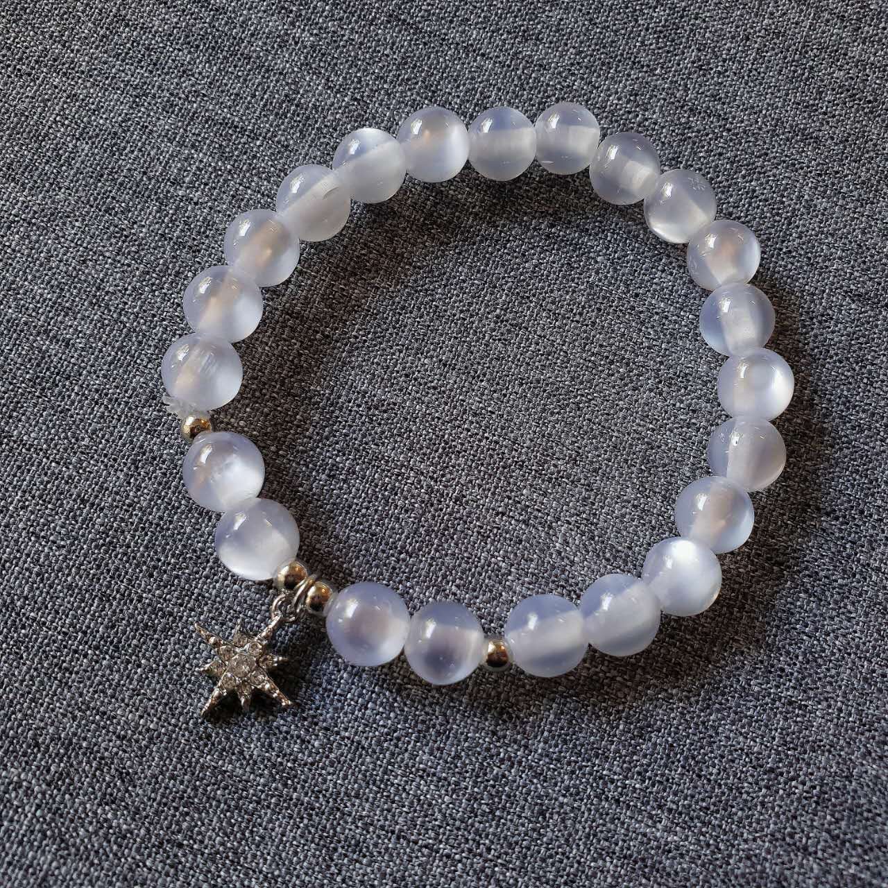Luninana Bracelet - Moonlight Stone Crystal Star Bracelet YX036