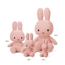 Load image into Gallery viewer, MIFFY &amp; FRIENDS Miffy Sitting Corduroy Pink (33cm)
