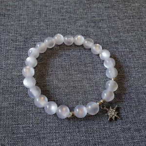 Luninana Bracelet - Moonlight Stone Crystal Star Bracelet YX036