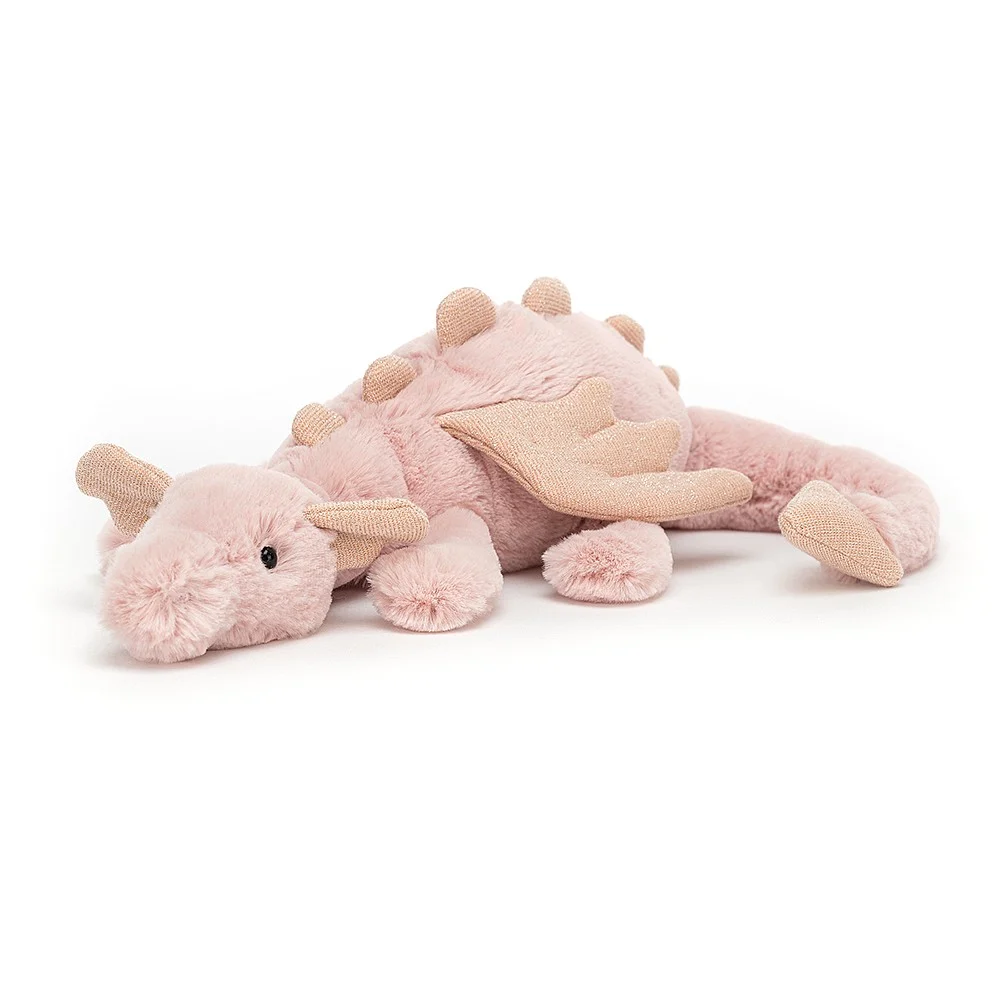 Jellycat Rose Dragon Little 28cm – MeeQ