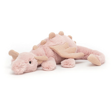 Load image into Gallery viewer, Jellycat Rose Dragon Little 28cm
