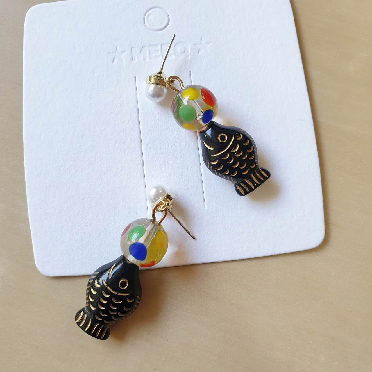 Luninana Earrings - Momo Fish Earrings XJ008
