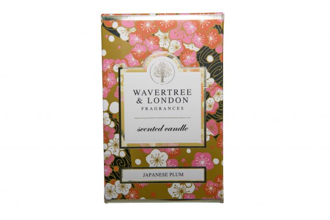 Wavertree & London Candle Japanese Plum 60 hours 330g