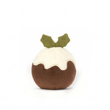 Load image into Gallery viewer, Jellycat Festive Folly Christmas Pudding 10cm
