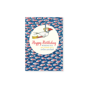 Affirmations - Twigseeds Mini Birthday Card -Ocean Full of Love - T340
