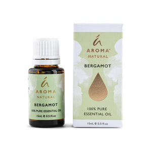 Aroma Natural Bergamot 100% Pure Essential Oil 15ml