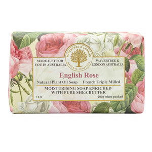 Wavertree & London Soap English Rose 200g