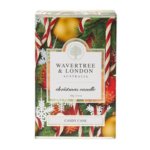 Wavertree & London Candle Candy Cane 60 hours 330g