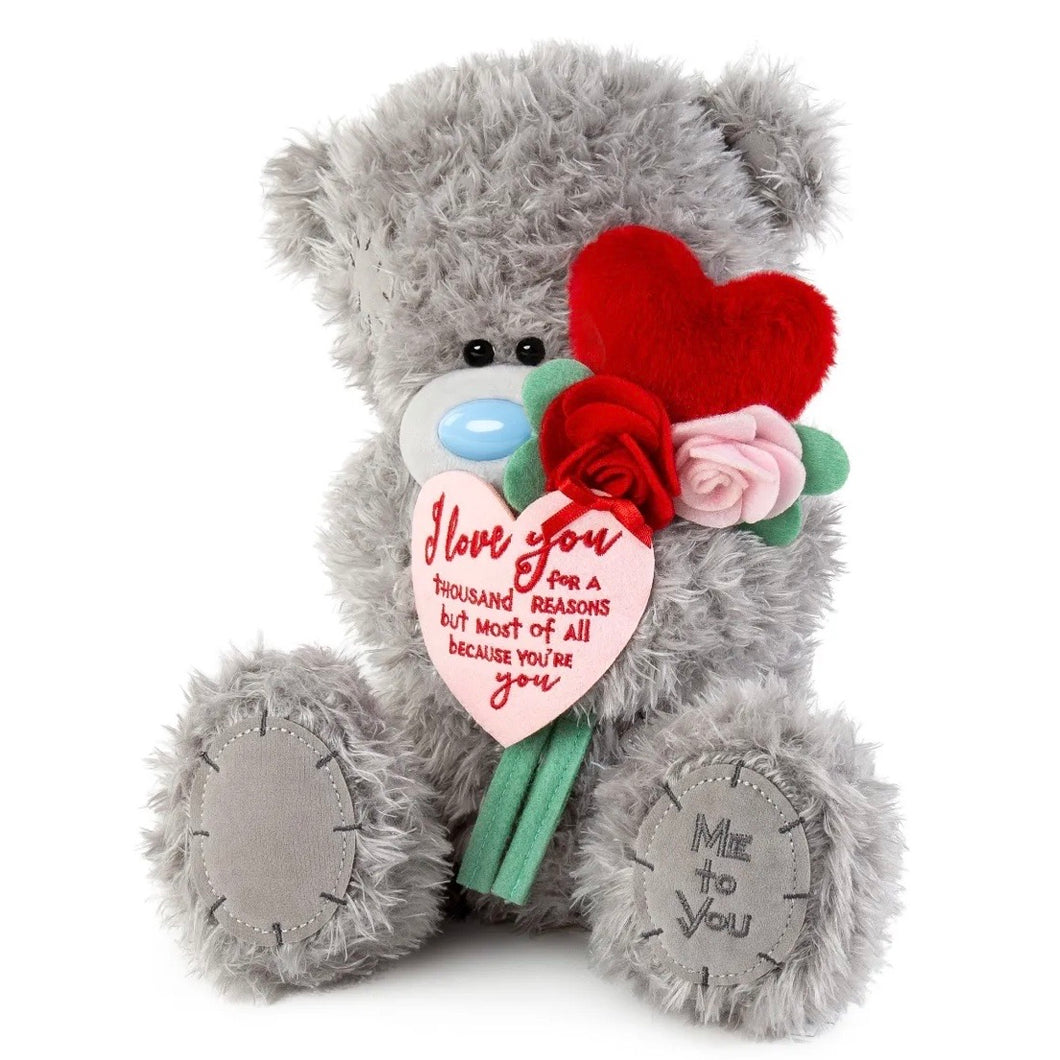 Me To You Large Bear Roses With Tag