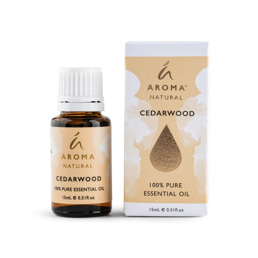 Aroma Natural Cedarwood 100% Pure Essential Oil 15ml
