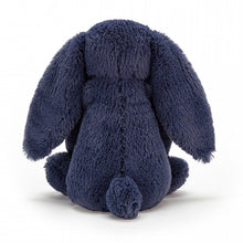 Load image into Gallery viewer, Jellycat Bashful Bunny Navy Little (Small) 18cm
