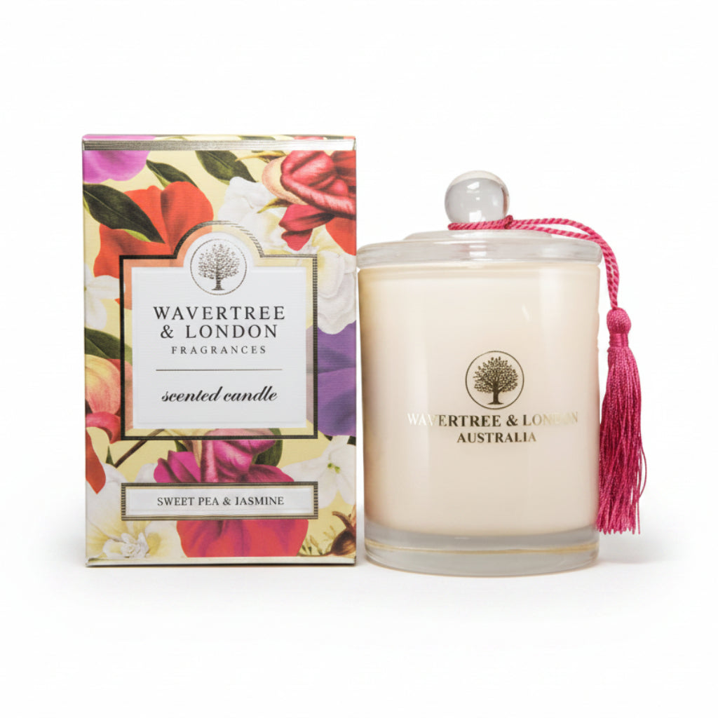 Wavertree & London Candle Sweet Pea & Jasmine 60 hours 330g