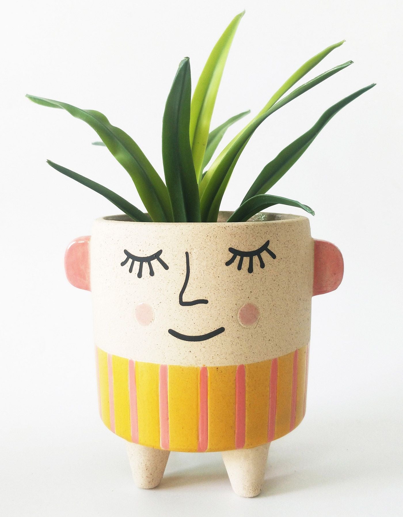 Urban products Talita Planter Yellow 13cm