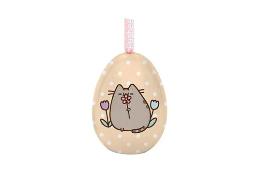 Pusheen: Tin Egg Ornament - May Flowers 8cm