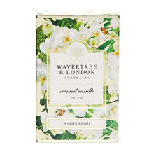 Load image into Gallery viewer, Wavertree &amp; London Candle White Orchid 60 hours 330g
