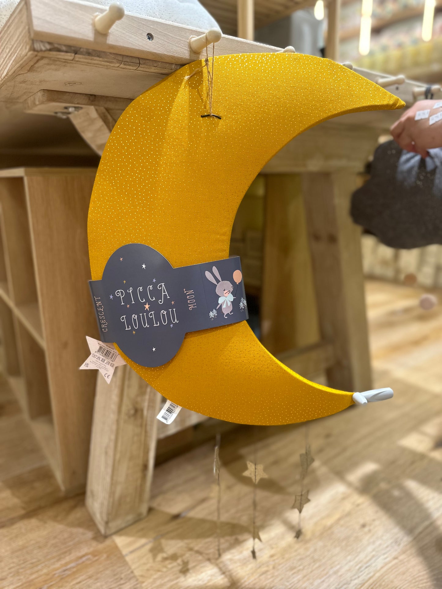 Picca Loulou Moon Yellow with Star 45cm