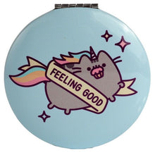 Load image into Gallery viewer, PUSHEEN- Compact Mirror Feeling Good
