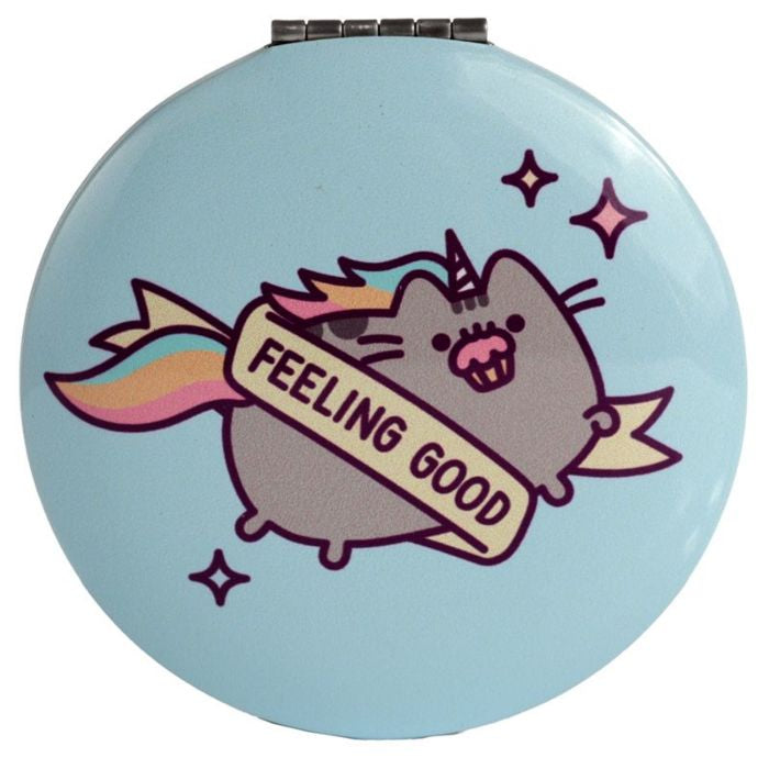 PUSHEEN- Compact Mirror Feeling Good