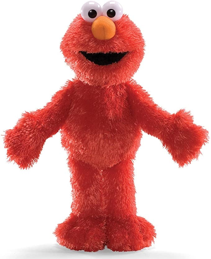 Sesame Street St - Elmo Soft Toy 30cm Stuffed Plush Toy, Multi-Colored, 33 x 15 x 15cm