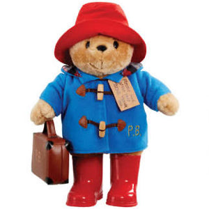 Paddington Bear with Boots Coat & Suitcase Large Plush Toy 34cm