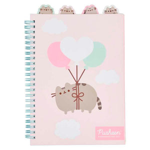 Pusheen: Notebook The Cat A5 Project Book Multicoloured