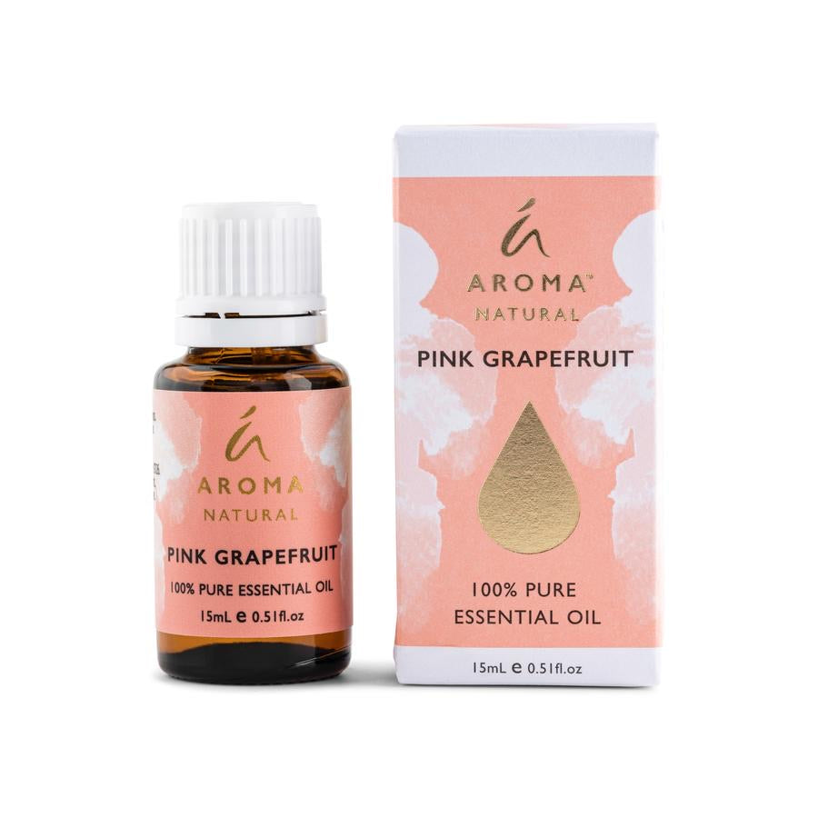 Aroma Natural Pink Grapefruit 100% Pure Essential Oil 15ml