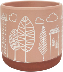 Urban products Bree Planter Pink Med 14cm