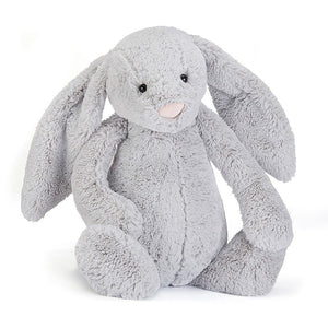 Jellycat Bashful Bunny Silver Really Big 67cm