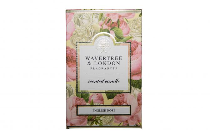Wavertree & London Candle English Rose 60 hours 330g