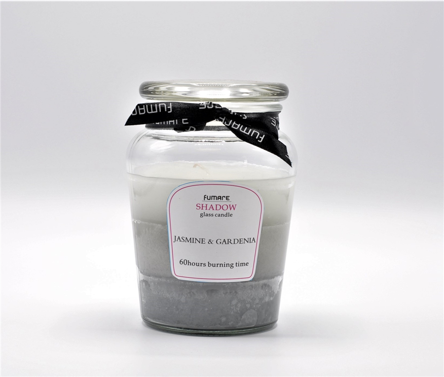 AURA & CO Shadow Glass Candle Jasmine & Gardenia (M)40hours