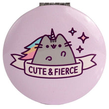 Load image into Gallery viewer, PUSHEEN- Compact Mirror Cute &amp; Fierce
