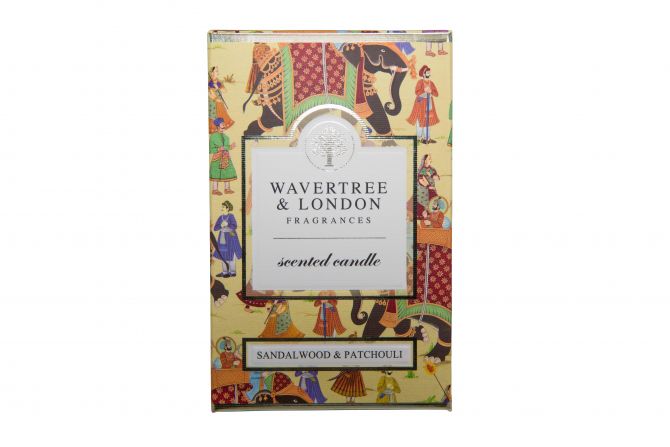 Wavertree & London Candle Sandalwood & Patchouli 60 hours 330g
