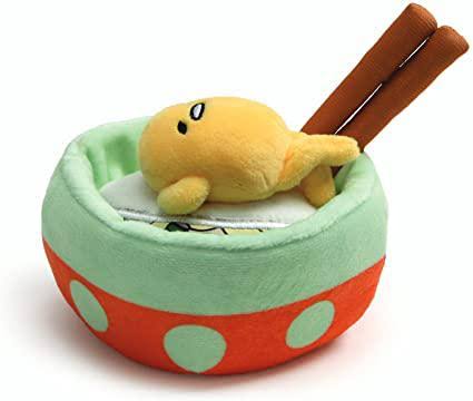 Gudetama Ramen Bowl Plush Toy