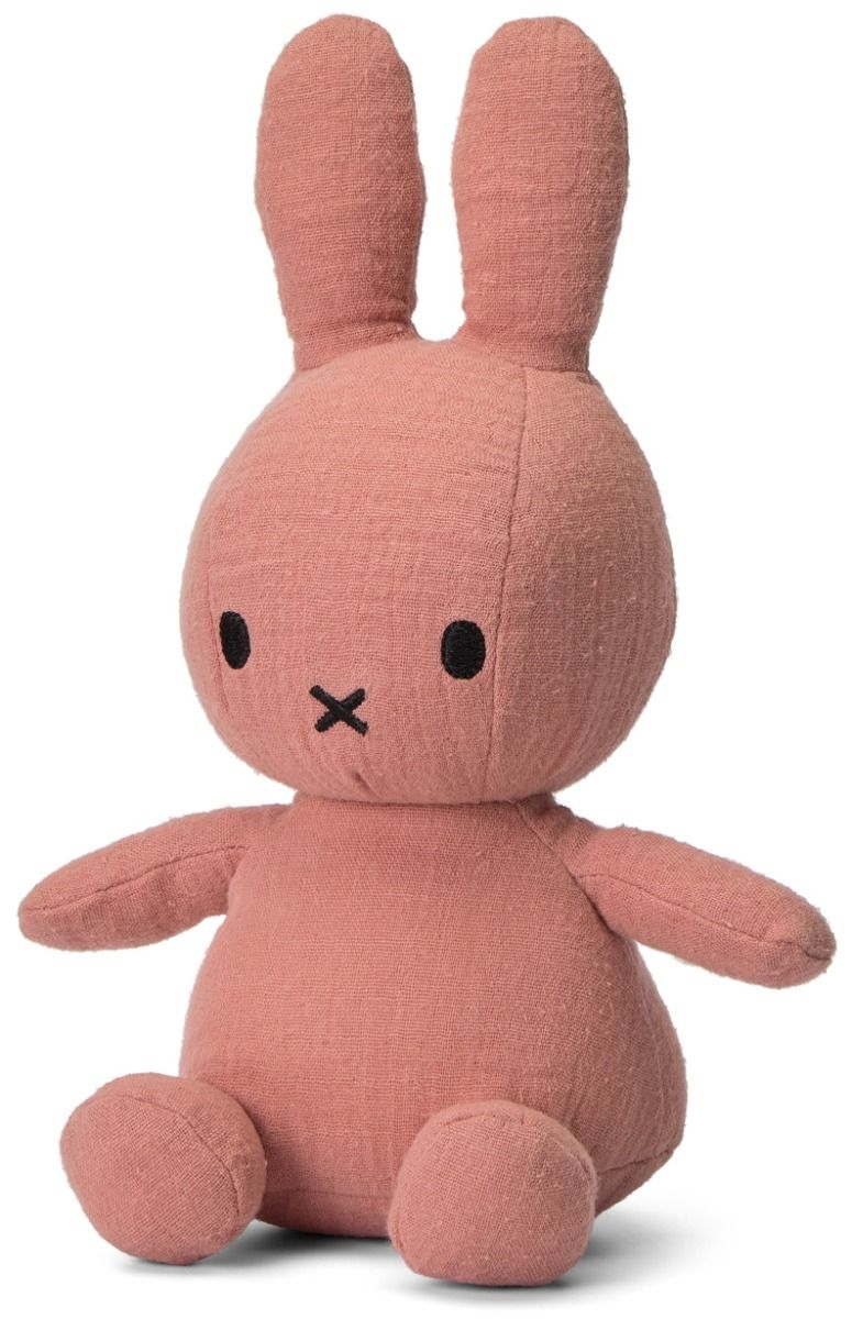 MIFFY & FRIENDS Miffy Sitting Mousseline Pink (23cm)